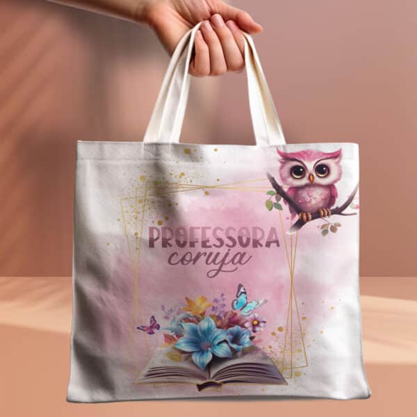ESTAMPAS PROFESSORA CORUJA BOLSAS - Imagem 4