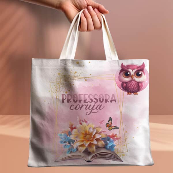 ESTAMPAS PROFESSORA CORUJA BOLSAS - Imagem 6