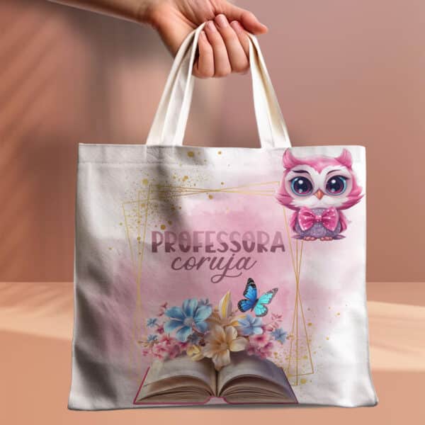 ESTAMPAS PROFESSORA CORUJA BOLSAS - Imagem 7