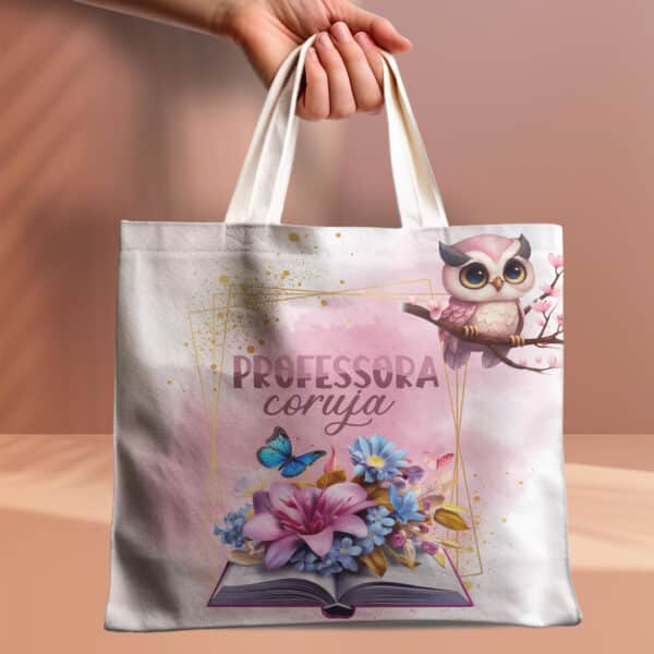 ESTAMPAS PROFESSORA CORUJA BOLSAS - Imagem 8