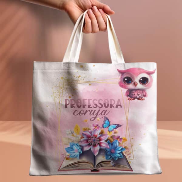 ESTAMPAS PROFESSORA CORUJA BOLSAS - Imagem 9