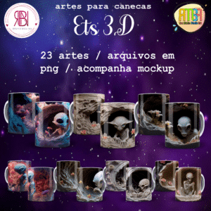 ESTAMPAS ETS 3D CANECAS