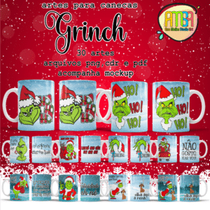 ESTAMPAS GRNCH CANECAS (NATAL)