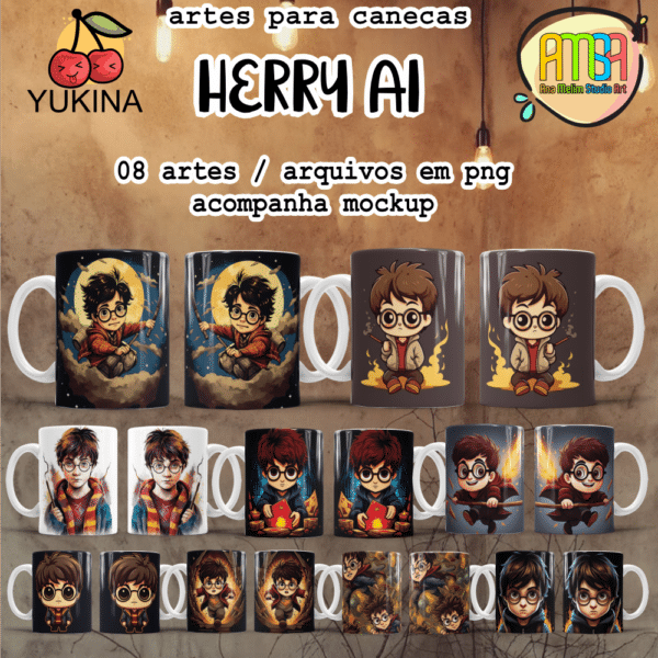 ESTAMPAS HARRY AI CANECAS (Yukina)