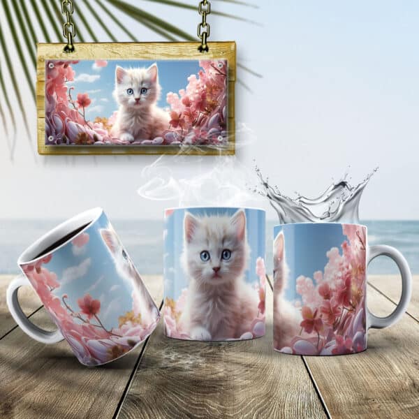 ESTAMPAS GATINHOS 3D CANECAS - Image 3