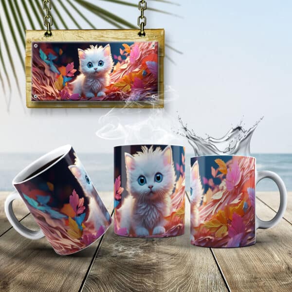 ESTAMPAS GATINHOS 3D CANECAS - Image 8