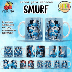 ESTAMPAS SMURF Ai CANECAS (Yukina)