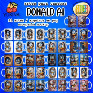 ESTAMPAS DONALD AI CANECAS (Yukina)