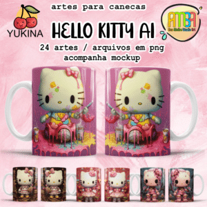 ESTAMPAS HALLO AI CANECAS ( Yukina)