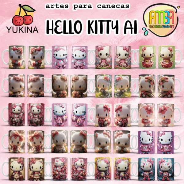 ESTAMPAS HALLO AI CANECAS ( Yukina) - Image 2