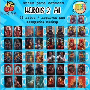 ESTAMPAS HEROIS 2 Ai (Yukina)