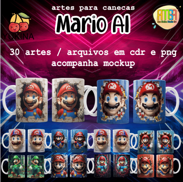 ESTAMPAS MARIO Ai (Yukina)