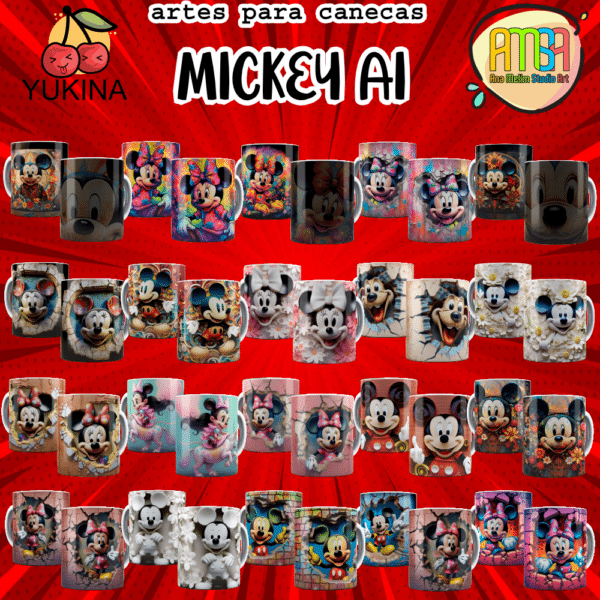 ESTAMPAS MICKEY AI CANECAS (Yukina) - Image 2