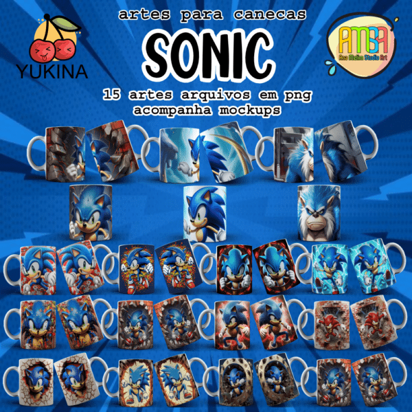 ESTAMPAS SONIC Ai (Yukina)