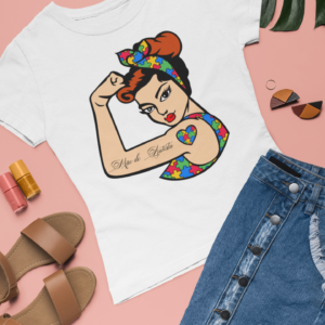 ESTAMPAS MÃE DE AUTISTA CAMISAS