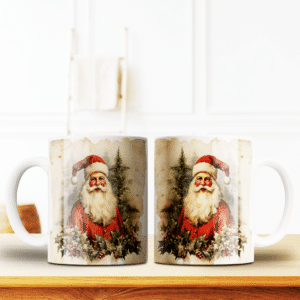 ESTAMPAS NOEL VINTAGE CANECAS