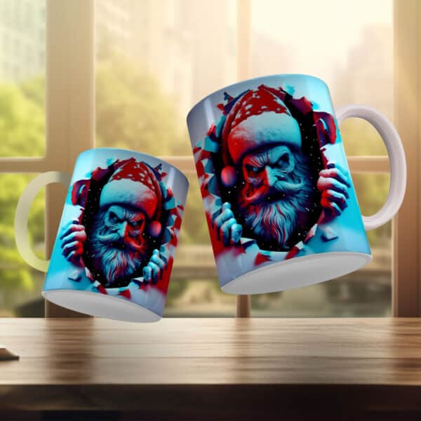 ESTAMPAS NOEL DE TERROR 3D CANECAS