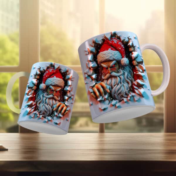 ESTAMPAS NOEL DE TERROR 3D CANECAS - Image 2