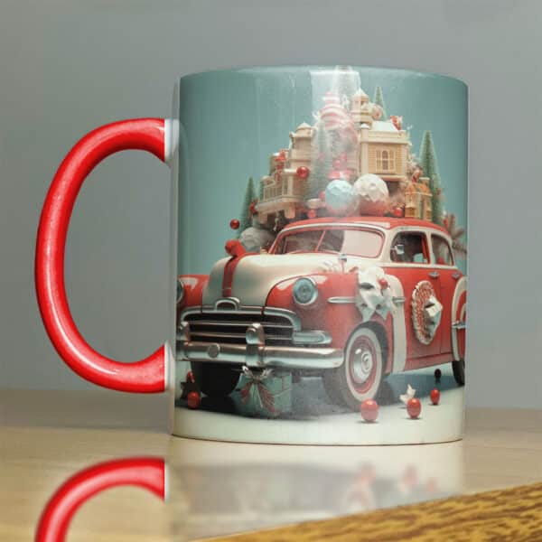ESTAMPAS CARROS DE NATAL 3D CANECAS - Image 2