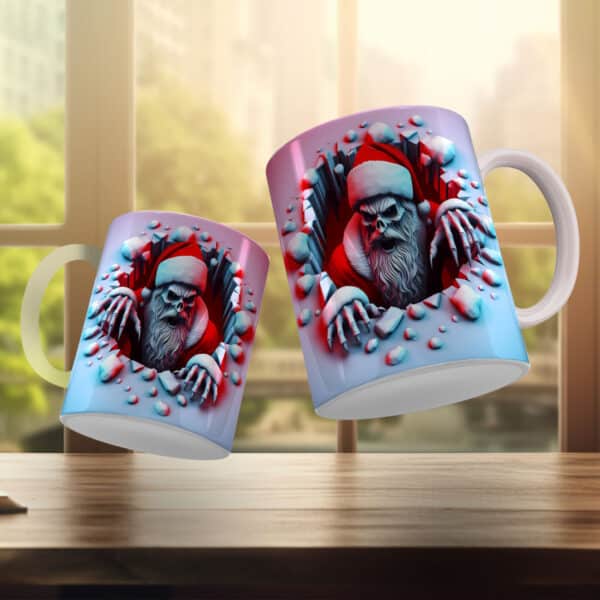 ESTAMPAS NOEL DE TERROR 3D CANECAS - Image 3