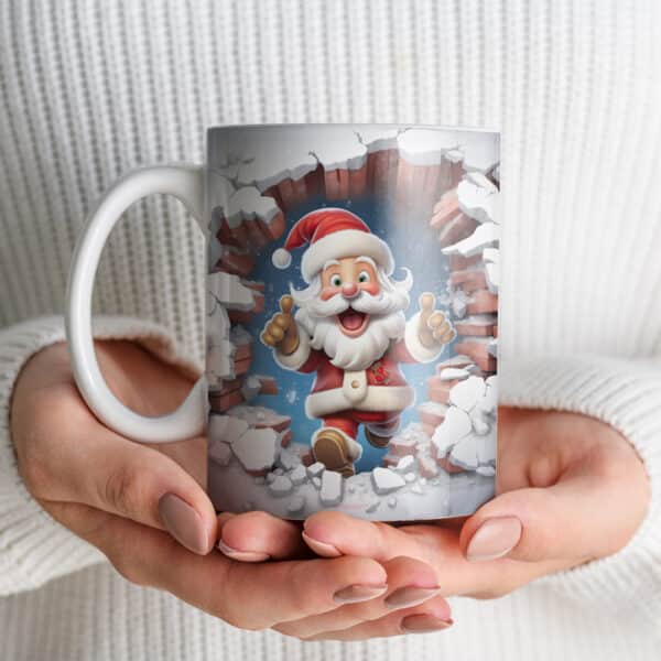 ESTAMPAS NOEL FELIZ CANECAS 3D - Image 3