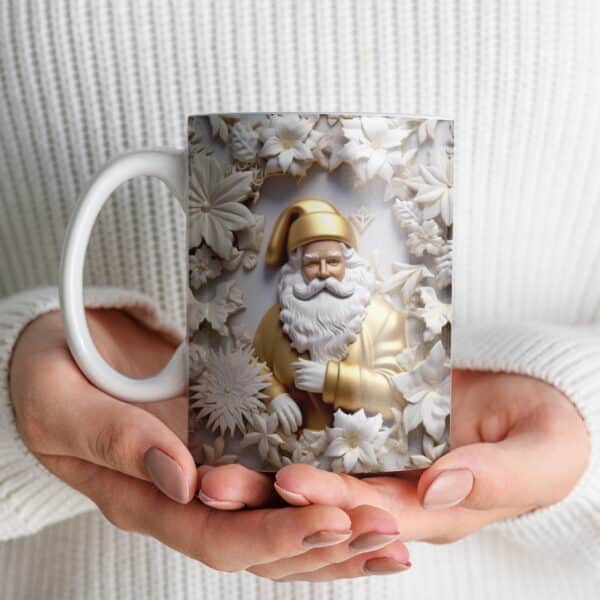 ESTAMPAS NOEL DE OURO 3D CANECAS - Image 4