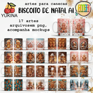 ESTAMPAS BISCOITO DE NATAL Ai (Yukina)