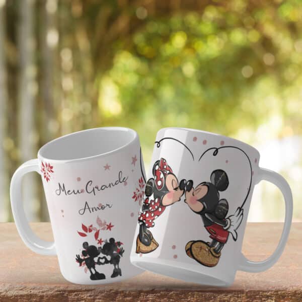 ESTAMPAS MICKEY E MINNIE CANECAS - Image 6