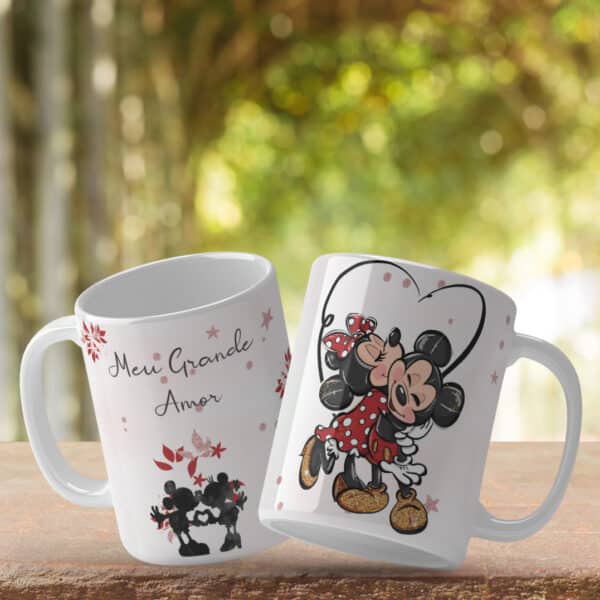 ESTAMPAS MICKEY E MINNIE CANECAS - Image 8