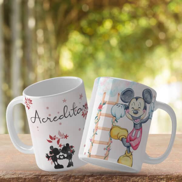 ESTAMPAS MICKEY E MINNIE CANECAS - Image 10