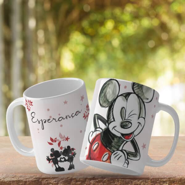 ESTAMPAS MICKEY E MINNIE CANECAS - Image 13
