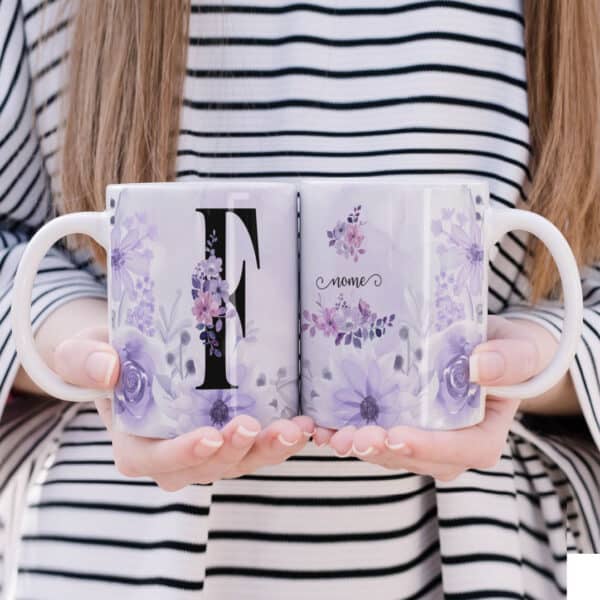 ESTAMPAS ALFABETO LILAS CANECAS - Image 23