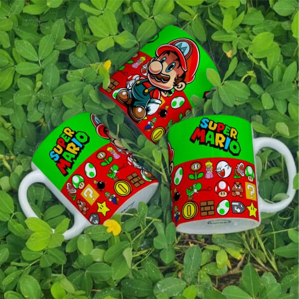 ESTAMPAS MÁRIO GAME CANECAS