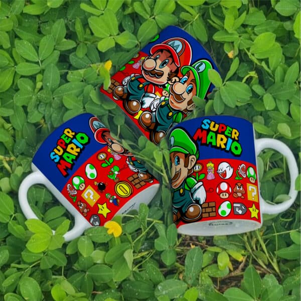 ESTAMPAS MÁRIO GAME CANECAS - Image 2