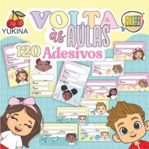 KIT ETIQUETAS VOLTA AS AULAS (Yukina)