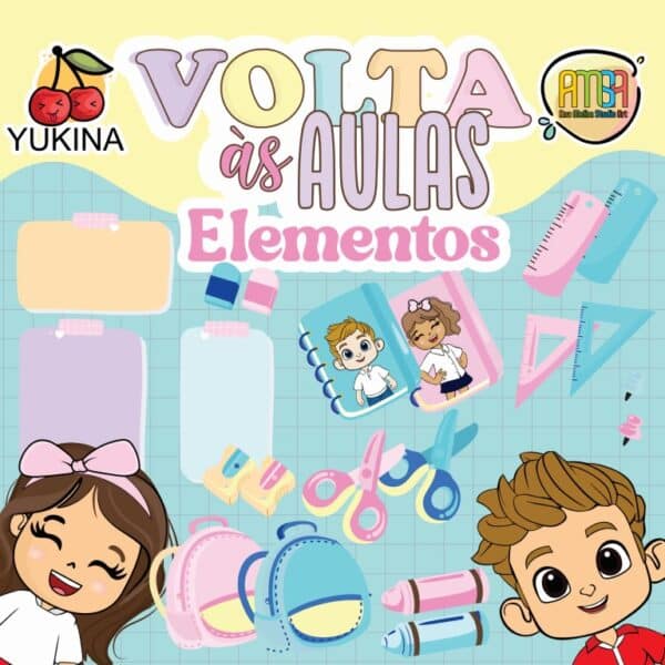 KIT DIGITAL VOLTA  AS AULAS 2024 MELIM & YUKINA - Image 5