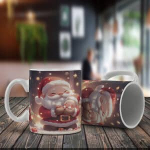 ESTAMPAS NOEL DE LUZ CANECAS