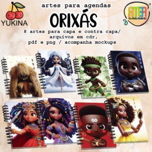 ESTAMPAS ORIXÁS AGENDAS (Yukina)