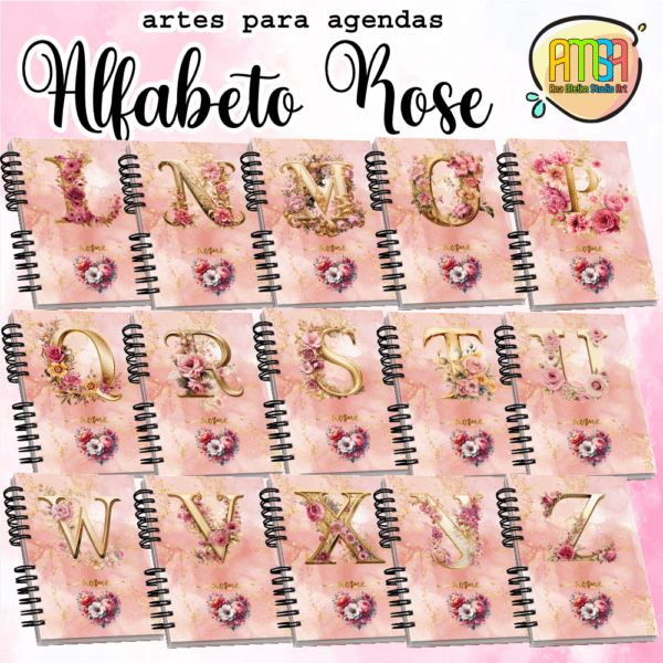 ESTAMPAS ALFABETO ROSE AGENDAS - Image 2
