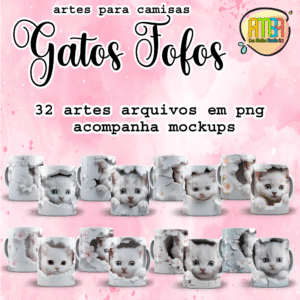 ESTAMPAS GATOS FOFOS CANECAS