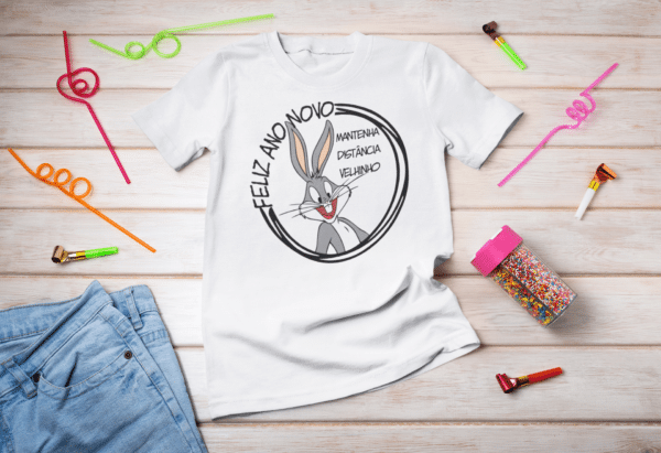 ESTAMPAS ANO NOVO PERSONAGENS CAMISA - Imagem 2