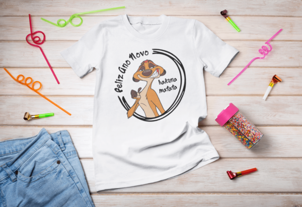 ESTAMPAS ANO NOVO PERSONAGENS CAMISA - Imagem 4