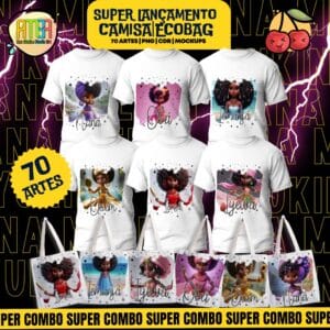 COMBO ORIXÁS - CAMISAS E BOLSAS (YUKINA)