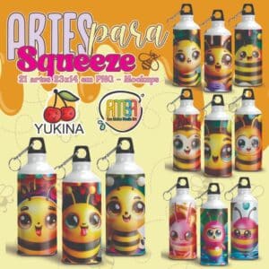 ESTAMPAS ABELHINHA SQUEEZES (Yukina)