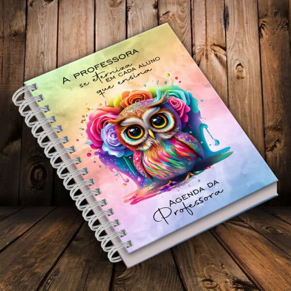 ESTAMPAS AGENDAS PROFESSORAS CORUJA - Image 2