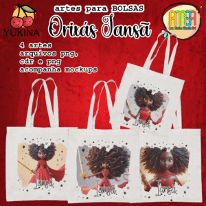 ESTAMPAS ORIXÁS BOLSAS IANSÃ (YUKINA)