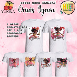 ESTAMPAS CAMISAS ORIXÁS Iyewa (YUKINA)