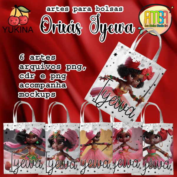 ESTAMPAS ORIXÁS BOLSAS  Iyewa (YUKINA)
