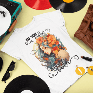 ESTAMPAS MULHERES FORTES CAMISAS