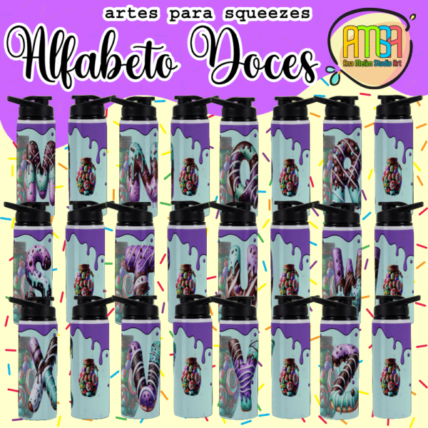 ESTAMPAS ALFABETO DOCE SQUEEZE - Image 3